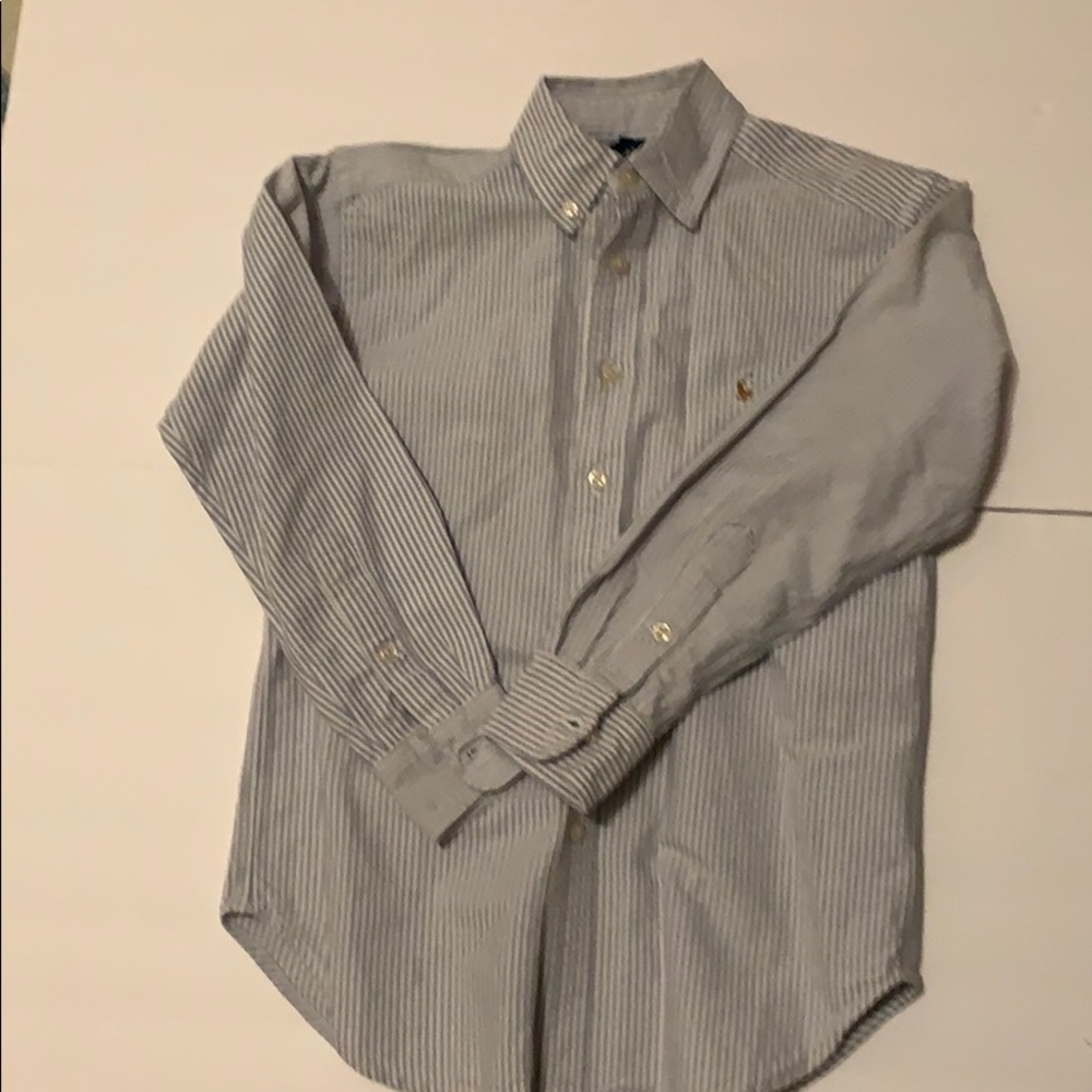 Kids polo button up